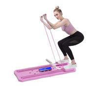 Kit de ejercicio plegable - Pilates compacto, equipo de entrenamiento ligero | Paquete que esculpe todo el cuerpo, equipo de flexión para el hogar, dispositivo de mejora de la y el eq