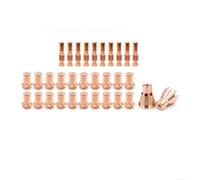 Kit de electrodo de corte por plasma y escudo de arrastre para PRO-CUT 55/80 Series Torch10 electrodos, 20 boquillas, 2 escudos