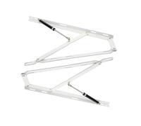 Kit de elevación de almacenamiento, elevador de cama resistente, soporte de tapa de doble almacenamiento neumático, bisagra de cierre suave for caja de juguetes, soporte de tapa hidráulico de segurida