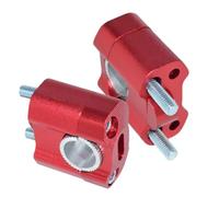 Kit de Elevación de Manillar para Moto - Adaptación para Manillar de 22 mm - Abrazadera de Fijación de para Motocicleta | Regalo para Moteros Conducción en Carretera Ciudad y Montaña