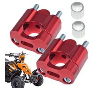 Kit de Elevación de Manillar para Moto - Adaptación para Manillar de 22 mm,Abrazadera de Montaje para Elevador de | para Padre Jóvenes Profesionales Entusiastas Viajes y Desplazamientos