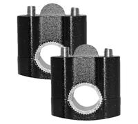 Kit de Elevación de Manillar para Moto,Aleación de Aluminio de Alta Resistencia - Abrazadera de Montaje para Elevador de Manillar,para Entusiastas del Commuting Urbano, Senderos y Montaña