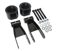 Kit de Elevación de Suspensión, Espaciadores de Bobina Delantera de 3 pulg. Kit de Suspensión de Grillete de Descenso de Caída Trasera de 2 pulg. para Cherokee XJ 1984-2001