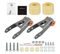 Kit de Elevación Nivelador Delantero 3 Pulgadas Trasero 2 Pulgadas con Shackle para Jeep XJ 84-2001