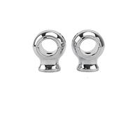 Kit de Elevador de Manillar de 32MM y 25 Pulgadas, Barra de Manillar Redonda Ancha para Motocicleta, Abrazadera de Altura para Harley Dyna Fat Bob Softail Road King Estable(Chrome)