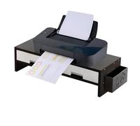 Kit de elevador de soporte de escritorio resistente, juego de herramientas de diseño ergonómico de doble cajón, kit de accesorios de pantalla de computadora de precisión, juego elevador de