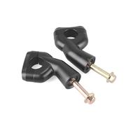 Kit de elevadores de manillar delantero de motocicleta negro para Triumph Bonneville T100 T120