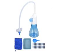 Kit de Eliminación de Cera para Oídos con 30 Boquillas,de Irrigación Suave para Oídos, Adecuado para Todas las Edades, Uso Doméstico (cielo azul)