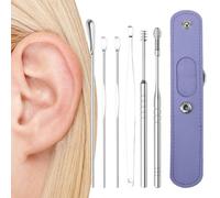 Kit de eliminación de cerumen, herramienta de limpieza de cerumen, irrigador de cera para los oídos, otoscopio de vídeo, kit de higiene de oídos, limpiador de orejas, mantenimiento eficaz del