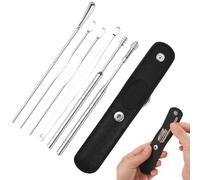 Kit de eliminación de cerumen, herramienta de limpieza de cerumen, irrigador de cera para los oídos, otoscopio de vídeo, kit de higiene de oídos, limpiador de orejas, mantenimiento eficaz del