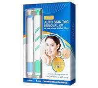 Kit de eliminación de etiquetas cutáneas - Eliminador de marcas cutáneas de acción rápida, seguro y eficaz para todo tipo de piel - Kit completo de eliminación de etiquetas cutáneas con instrucciones