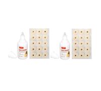 Kit de Eliminación de Verrugas de 2 Cajas, Removedor de Lunares Y Etiquetas Seguro de 30 ML, Líquido para Eliminar Verrugas para el Cuidado de la Piel de Todo el Cuerpo Facial