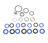 Kit de embalaje de reparación de bomba de pulverización de pintura sin aire 248213, juego de sellos de acero inoxidable y silicona para modelos 1095 1595 5900, para piezas de repuesto