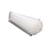 Kit de embalaje Floral for temporada de bodas, 2 rollos de papel de regalo, malla y red con bordes de perlas, perfecto for cumpleaños y bodas(Pearl White)