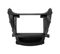 Kit de Embellecedor Coche Radio de coche 2 DIN de 9 pulgadas con DVD, GPS, MP5, marco de panel, compatible con Hyundai Elantra 2012-2015. Marcos para el tablero del automóvil(Only Frame-2014-15)