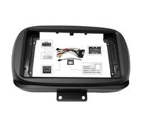 Kit de Embellecedor Coche Radio estéreo de 9 pulgadas para Fiat 500X 2014-2019, unidad principal, 2 DIN, marco de salpicadero, cubierta Marcos para el tablero del automóvil(Frame Cable canbus)