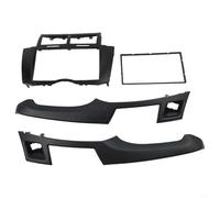 Kit de embellecedor de marco de radio de coche 2 DIN para Toyota para Yaris para Vitz para Platz años 2005 2011, panel de salpicadero para reajuste estéreo (marco de panel)
