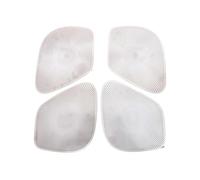 Kit De Embellecedores Para El Marco Altavoz Audio Puerta Interior Coche Para KIA Para Stinger 2018 2019 2020 2021 2022(Silver Style)