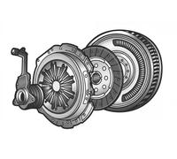 Kit de embrague 837390 VALEO para ALFA ROMEO GIULIETTA