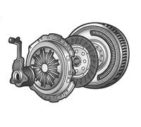 Kit de embrague 837413 VALEO para SSANGYONG KORANDO