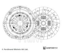 Kit de embrague ADBP300151 BLUE PRINT para FORD TRANSIT Furgoneta