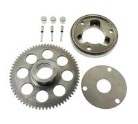Kit de embrague de arranque unidireccional RESV compatible con GN250 TU250 GZ250 GN250E Marauder GN TU GZ 250 250cc Conjunto de embrague de arranque unidireccional(Starter Clutch Assy.)