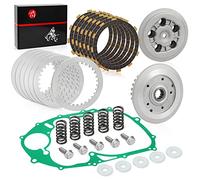 Kit de embrague y cubo interior central y placa de presión exterior y junta de muelles resistentes para Yamaha V Star 650 XVS650 1998-2016 22U-16351-00-00 4VR-16371-00-00 4VR-15461-00-00