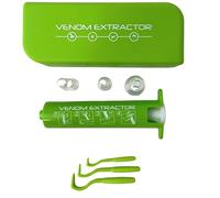 Kit de emergencia 2 en 1 - Succionador de veneno + Ganchos quita-garrapatas | Tratamiento natural para picaduras y mordeduras