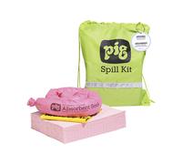 Kit de emergencia en bolsa de transporte PIG, modelo para sustancias químicas