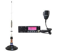 Kit de emisora de Radio CB TTi TCB-900 EVO + Antena CB PNI ML70, Longitud 70cm