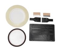 Kit de Empalme de Cinta de 10 Pulgadas para Profesionales y Aficionados Que Utiliza ABS Duradero para Facilitar Las Reparaciones de la Cinta (Black)