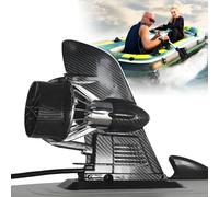 Kit de empuje de aleta motorizado eléctrico con control remoto para sup y kayak, peso ligero de 6 kg, velocidad de 3 a 6 km, rango de 20 km, ideal para tablas de surf y aventuras submarinas