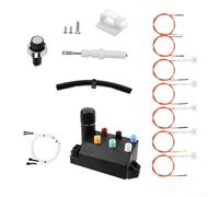 Kit de encendido Sistema de 6 salidas para parrillas II 330 335 430 435, módulo de arranque electrónico con botón de interruptor y cable, piezas de repuesto negras para accesorios de cocina al aire