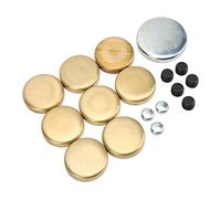 Kit de enchufe de expansión de congelación de latón para bloqueo pequeño 283ci 305ci 327ci 350ci aplicable a 1957-97