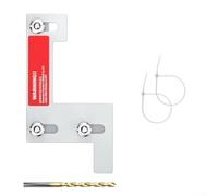 Kit de enclavamiento de generador para Murray para paneles Gould de 150 amperios y 200 amperios Peligros eléctricos durante el uso de energía principal y generador (ITE-200A)