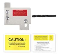Kit de enclavamiento del generador para Eaton para paneles de la serie CH de 150 amperios y 200 amperios que soportan la instalación del interruptor TAN y bloqueo de seguridad