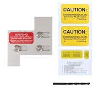 Kit de enclavamiento GEnerator compatible con GEneral Electric para paneles GE de 150/200 amperios que proporcionan un enclavamiento seguro y alimentación trasera de potencia