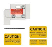 Kit de enclavamiento para uso de generador con para Murray para Gould 150 & 200 Amp Paneles eléctricos Seguridad y cumplimiento (SD-100A)