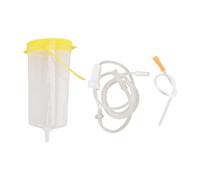 Kit de enema de café, kit de enema de café reutilizable de limpieza de colon de silicona profesional, cómoda bolsa de enema para limpieza de colon