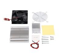 Kit de enfriamiento termoeléctrico Peltier, enfriador de enfriamiento rápido y eficiente para equipos industriales, aleación de aluminio ABS de 70 W
