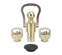 Kit de Enganche de Bola de Cuello de Cisne GNXA2062 Solución de Remolque confiable, Segura y Resistente de Acero Inoxidable para Camiones Kit de Cadena de Seguridad y Bola de