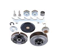 Kit de engranaje helicoidal con piñón de tambor de embrague compatible con motosierra MS230 023 MS250 025 MS210 021 con arandela y garra de tala