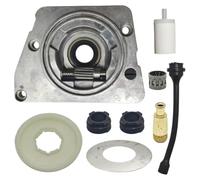 Kit de engranaje helicoidal de engrasador de bomba de aceite 501 51 25-01 501 51 38-01 501519901 Compatible con motosierra 61 66 266 XP 268 272 272XP