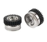 Kit de engranajes de extrusión for impresoras 3D for Cr-eality K2/K2 Pro/K2 Plus (2 unidades).