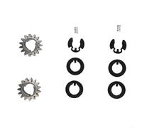 Kit de engranajes de rueda compatible con para Toro 105-3040 105-6840 cortacésped reciclador rueda trasera