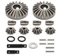 Kit de engranajes diferenciales centrales de metal #8989 RC para TRAXXAS 1/8 6S MAXX SLASH-102076-4 1/10 MAXX W/WIDEMAXX RC Car