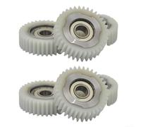 Kit de engranajes rectos de nailon 36T para sistemas de engranajes planetarios de motor de cubo de bicicleta eléctrica con orificio de 8 mm y alineación de rodamientos 608 (engranaje recto)