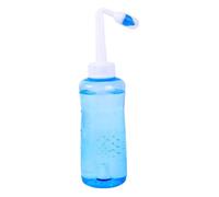 Kit de enjuague nasal Neti Pot de 500 ml, kit de enjuague nasal, limpiador de nariz, sistema de riego sinusal a presión, enjuague nasal para adultos, alivio de la congestión nasal y alergias, lavado