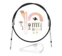 Kit de enlace para cambio de columna de cable ACA 1804, enlace de cambio de columna de transmisión de alta resistencia para TH350, TH400, 700R4, TH200, 2004R, 4L80E, con construcci