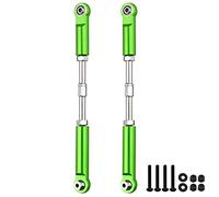 Kit de enlaces de suspensión trasera de aluminio tensores de dirección y enlaces para Arrma 1/8 Kraton/Notorious 6S BLX Upgrades Parts (verde)